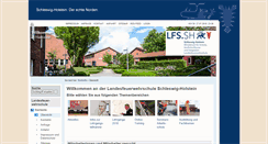 Desktop Screenshot of lfs-sh.de